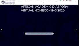 
							         Association of African Universities | Voice of Higher Education in Africa								  
							    