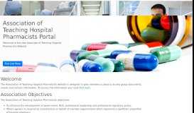 
							         Association of Teaching Hospital Pharmacists: Homepage								  
							    