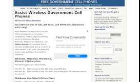 
							         Assurance Wireless Phones - - Free Government Cell Phones								  
							    