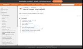 
							         Asterisk Manager Interface (AMI) - Asterisk Project - Asterisk Project Wiki								  
							    
