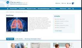 
							         Asthma | Gesundheitsportal - Öffentliches Gesundheitsportal Österreichs								  
							    