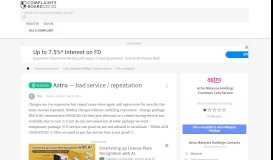
							         Astro - Bad service / repeatation, Review 143242 | ComplaintsBoard								  
							    