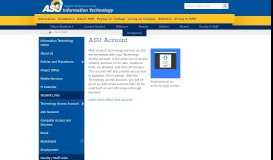 
							         ASU Account - Angelo State University								  
							    