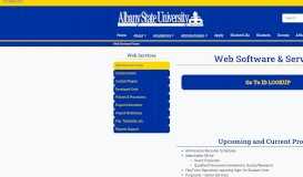 
							         ASU ITS Web Services								  
							    