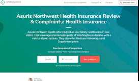 
							         Asuris Northwest Health Review & Complaints | Healthcare								  
							    
