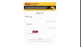 
							         ASURITE Sign-In - Arizona State University								  
							    