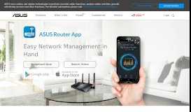 
							         ASUS Router App – Easy Network Management in Hand								  
							    