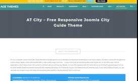 
							         AT City – Free Responsive Joomla City Guide Theme - Age Themes								  
							    