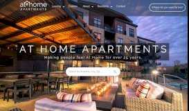 
							         At Home Apartments: Twin Cities Apartment Rentals | Home								  
							    