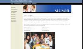 
							         A.T. Still University - Alumni Home - ATSU								  
							    