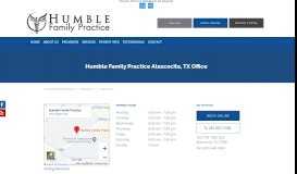 
							         Atascocita, TX: Family Medicine: Humble Family Practice								  
							    