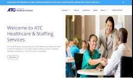 
							         ATC Healthcare | Medical Staffing Solutions								  
							    