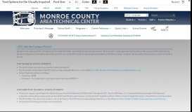 
							         ATC Infinite Campus Portal - Area Technical Center - Monroe County ...								  
							    
