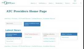 
							         ATC Providers Home Page | The Open Group								  
							    