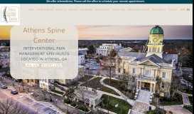 
							         Athens Spine Center								  
							    