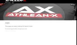
							         Athlean Online Login Issues – ATHLEAN-X™ Tech Support Center								  
							    
