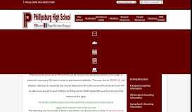 
							         Athletic Forms on the Parent Portal – Athletics – Phillipsburg High ...								  
							    