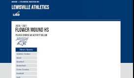 
							         Athletics / Athletics Portal - Lewisville ISD								  
							    