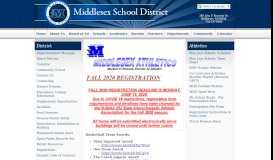 
							         Athletics - Middlesex School District								  
							    