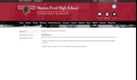 
							         Athletics - Nation Ford High School								  
							    