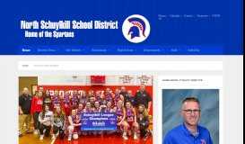 
							         Athletics - North Schuylkill School District - Home of the Spartans								  
							    