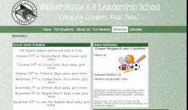 
							         Athletics - Walker Butte K-8 - Google Sites								  
							    