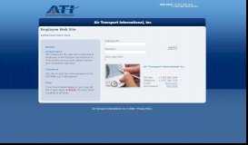 
							         ATI Employee Login - Air Transport International								  
							    