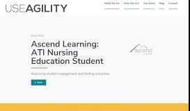 
							         ATI Nursing Education - Useagility								  
							    