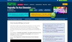 
							         ATL Magicality the Next Dimension Server Hosting Rental | StickyPiston								  
							    