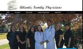 
							         Atlantic Family Physicians								  
							    