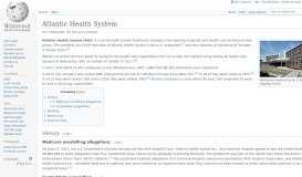 
							         Atlantic Health System - Wikipedia								  
							    