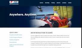 
							         Atlantic Offshore Medical Services: AOMS								  
							    