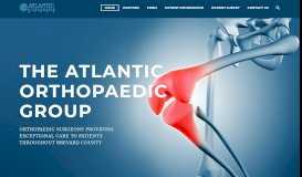 
							         Atlantic Orthopaedic Group: Home								  
							    
