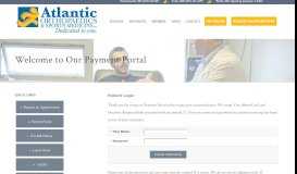 
							         Atlantic Orthopaedics | Patient Portal								  
							    