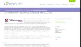 
							         Atlantic Reproductive Medicine Specialists | WINFertility								  
							    