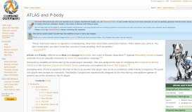 
							         ATLAS and P-body - Combine OverWiki, the original Half-Life wiki and ...								  
							    
