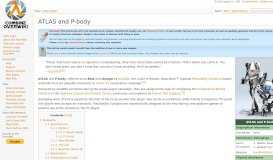 
							         ATLAS and P-body - Combine OverWiki, the original Half-Life wiki ...								  
							    