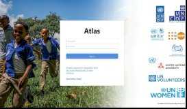 
							         Atlas - UNDP/UNOPS/UNFPA/UNU ERP Portal Login Screen								  
							    