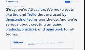 
							         Atlassian | Software Development and Collaboration Tools								  
							    