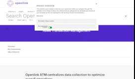 
							         ATM - Asset Transaction Management Software | Openlink								  
							    