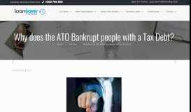 
							         ATO Forced Bankruptcy: Why The ATO Choose This Over Payment Plan								  
							    