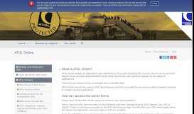 
							         ATOL Online | UK Civil Aviation Authority								  
							    