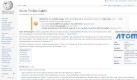
							         Atom Technologies - Wikipedia								  
							    