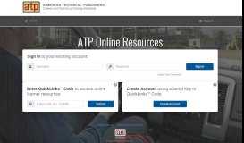 
							         ATP Online Digital Resources								  
							    