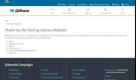 
							         ATP Project Reporting | Caltrans								  
							    