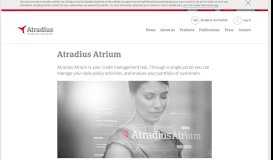 
							         Atradius Atrium | Trade Credit Insurance Portal								  
							    