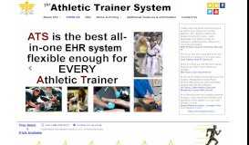 
							         ATS Core Portal - ATS - Athletic Trainer System								  
							    