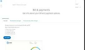 
							         AT&T Billing & Payment Support – Answers & Overview								  
							    
