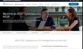 
							         AT&T Cybersecurity MSSP Partner Program - AlienVault								  
							    