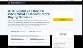 
							         AT&T Digital Life Review 2019 - HomeAlarmReport.com								  
							    